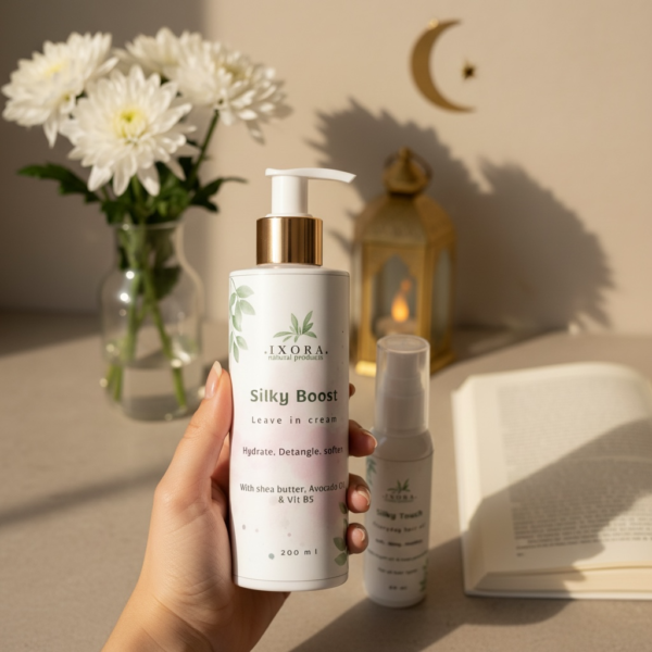 leave in cream(silky boost)